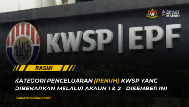 Terkini : Pengeluaran Penuh KWSP Dibenarkan Pada Disember Ini