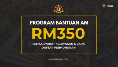 Bantuan Am RM350 Sebulan : Syarat & Cara Daftar Permohonan