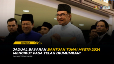 Bantuan Tunai MySTR 2024 : Jadual Bayaran Mengikut Fasa