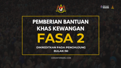 Rasmi : Bantuan Khas Kewangan Dikreditkan Hujung Bulan Ini