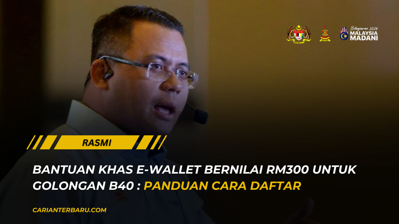 Bingkas 2024 : Bantuan eWallet RM300 Untuk Golongan B40