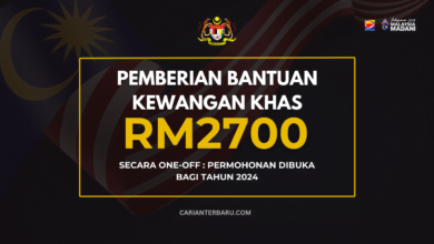 Geran Pelancaran : Bantuan RM2700 Secara One-off Tahun 2024