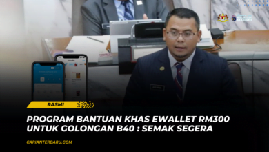 Bingkas 2024 : Program Bantuan eWallet RM300 Untuk B40