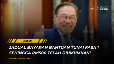 STR 2024 : Jadual Bayaran Bantuan Tunai Fasa 1 Telah Diumum