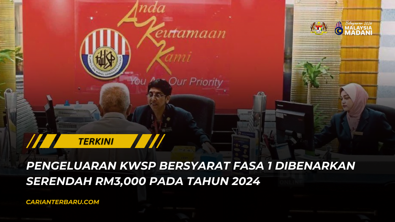 Pengeluaran KWSP FSA2 2024 : Dibenarkan Serendah RM3000