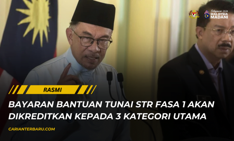 MySTR 2024 : Fasa 1 Akan Dikreditkan Kepada 3 Kategori Utama