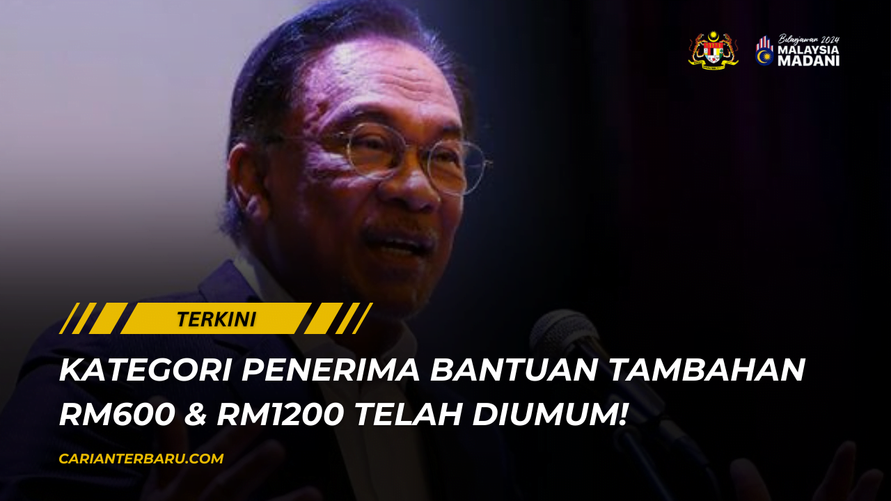 SARA 2024 : Kategori Penerima Bantuan Asas Telah Diumum