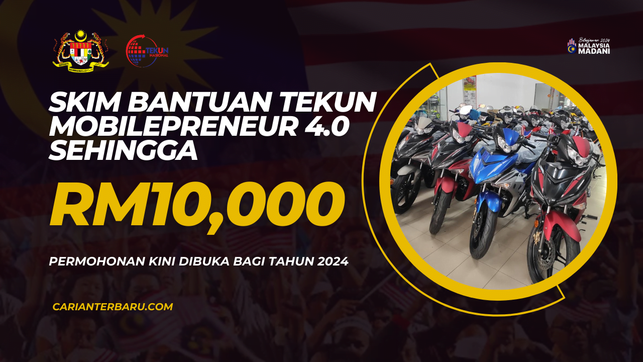 Skim Bantuan Tekun Mobilepreneur 4.0 : Sehingga RM10,000