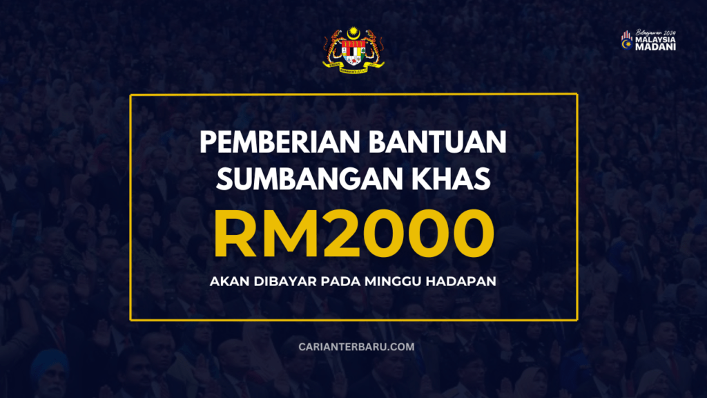 Pemberian Bantuan Sumbangan Khas : Dibayar Minggu Hadapan