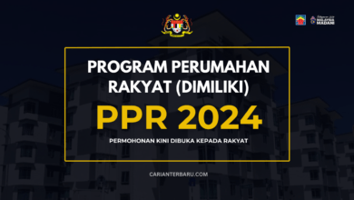 Program Rumah PPR 2024 : Permohonan Dibuka Kepada Rakyat