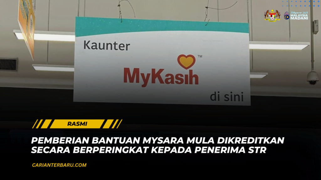 MySARA : Pemberian Bantuan Dikreditkan Secara Berperingkat