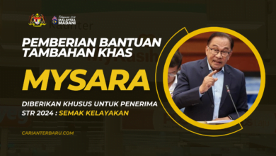 MySARA : Bantuan Tambahan Khusus Untuk Penerima STR 2024