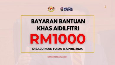 Bantuan Khas Aidilfitri RM1000 : Akan Disalurkan Pada 8 April