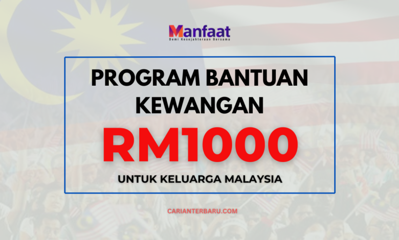 BKK : Bantuan Kewangan RM1000 Untuk Keluarga Memerlukan