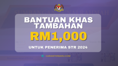 SKK : Bantuan Khas RM1000 Untuk Setiap Penerima STR