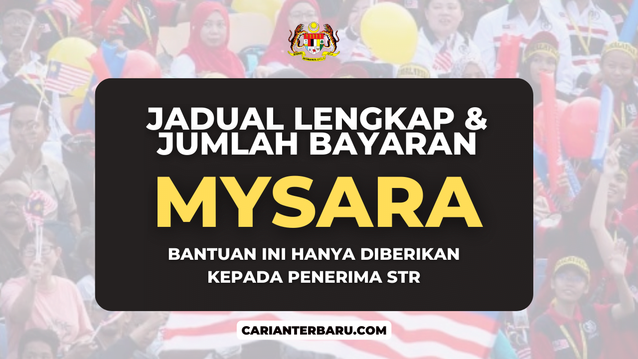 MySARA : Jadual Bayaran Bantuan Sumbangan Asas Rahmah