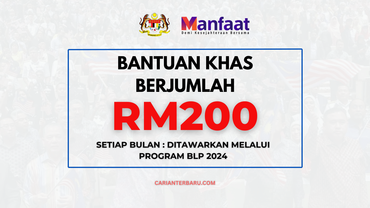 Program Latihan Perantis : Bantuan RM200 Setiap Bulan