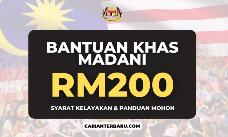 BUDI MADANI : Bantuan RM200 Setiap Bulan Kini Dibuka