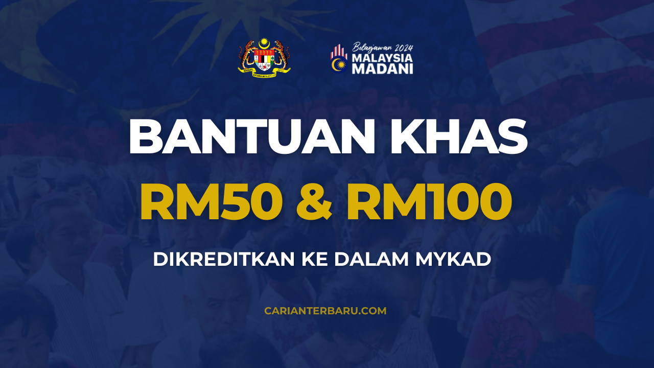 SARA : Bantuan RM50 & RM100 Dikreditkan Ke Dalam MyKad