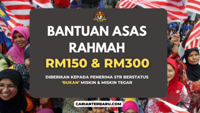 MySARA : Bantuan RM150 & RM300 Untuk Bukan Miskin Tegar