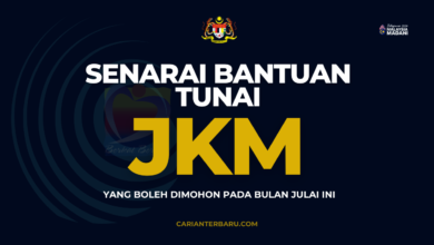 Senarai Bantuan Tunai JKM : Yang Boleh Dimohon Julai Ini