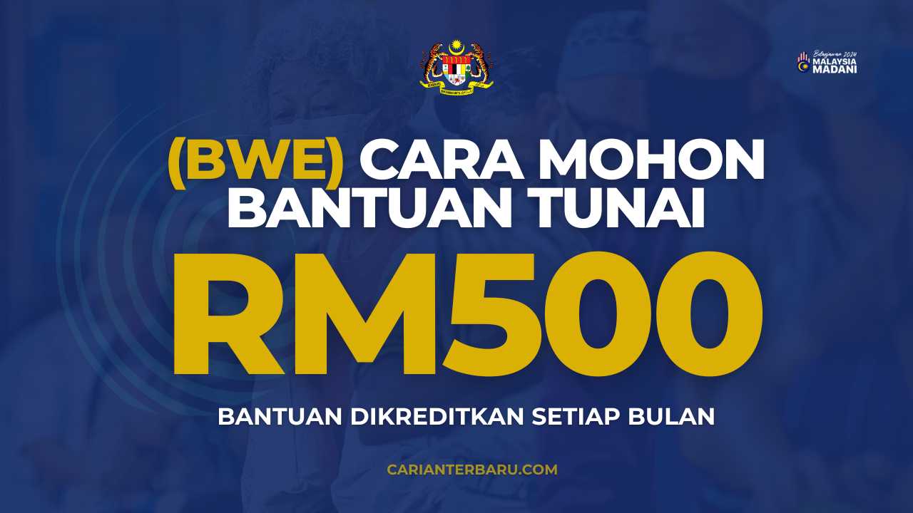 Bantuan Warga Emas 2024 ~ RM500 Dikreditkan Secara Bulanan