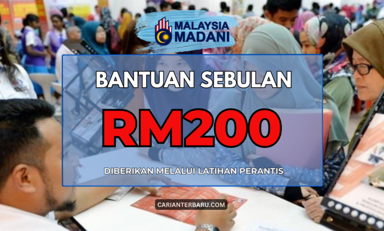 Bantuan RM200 Sebulan Diberikan Dalam Program BLP 2024