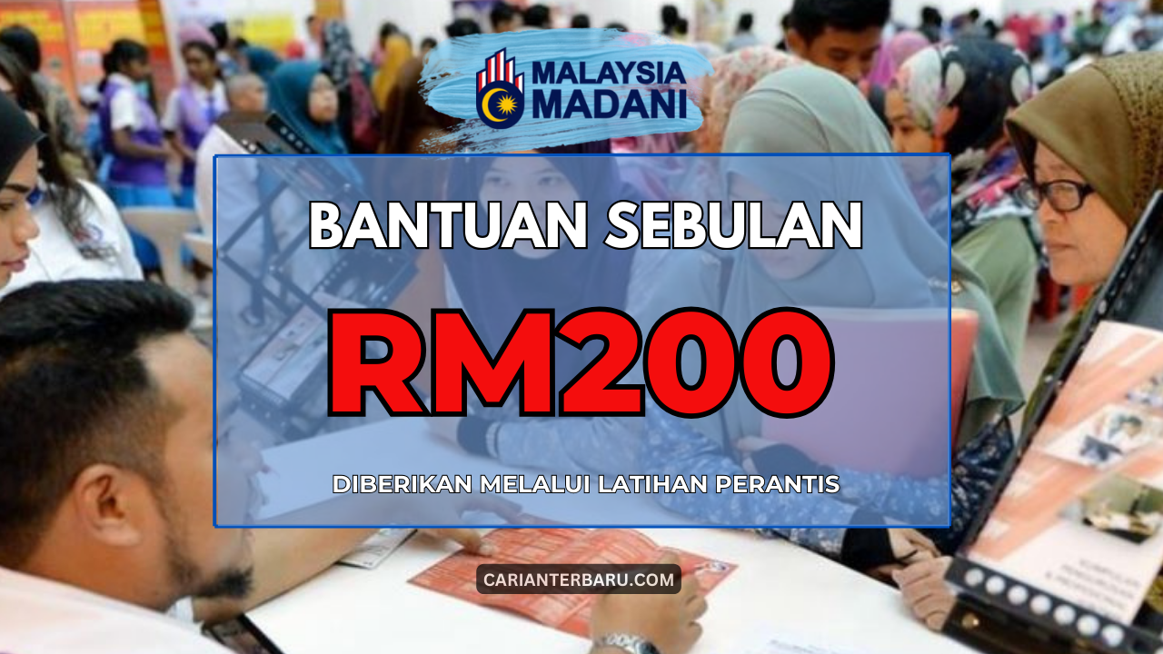 Bantuan RM200 Sebulan Diberikan Dalam Program BLP 2024