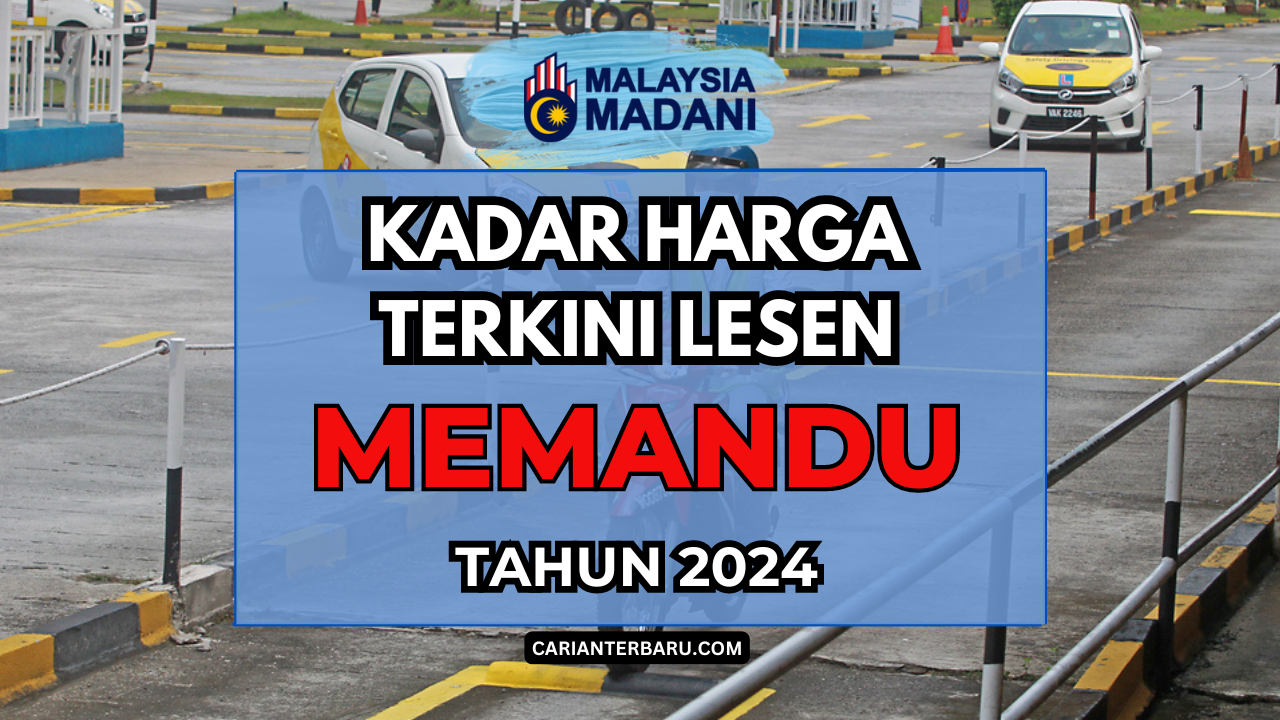 Kadar Harga lesen Motorsikal Terkini - Tahun 2024