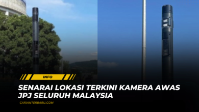 AwAS : Senarai Lokasi Kamera JPJ Seluruh Malaysia