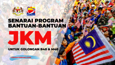 Senarai Bantuan-Bantuan JKM Yang Boleh Dimohon