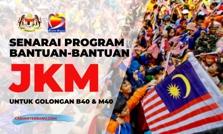 Senarai Bantuan-Bantuan JKM Yang Boleh Dimohon