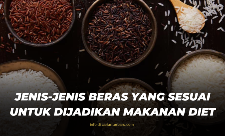 Senarai Jenis Beras yang Sesuai untuk Dijadikan Makanan Diet