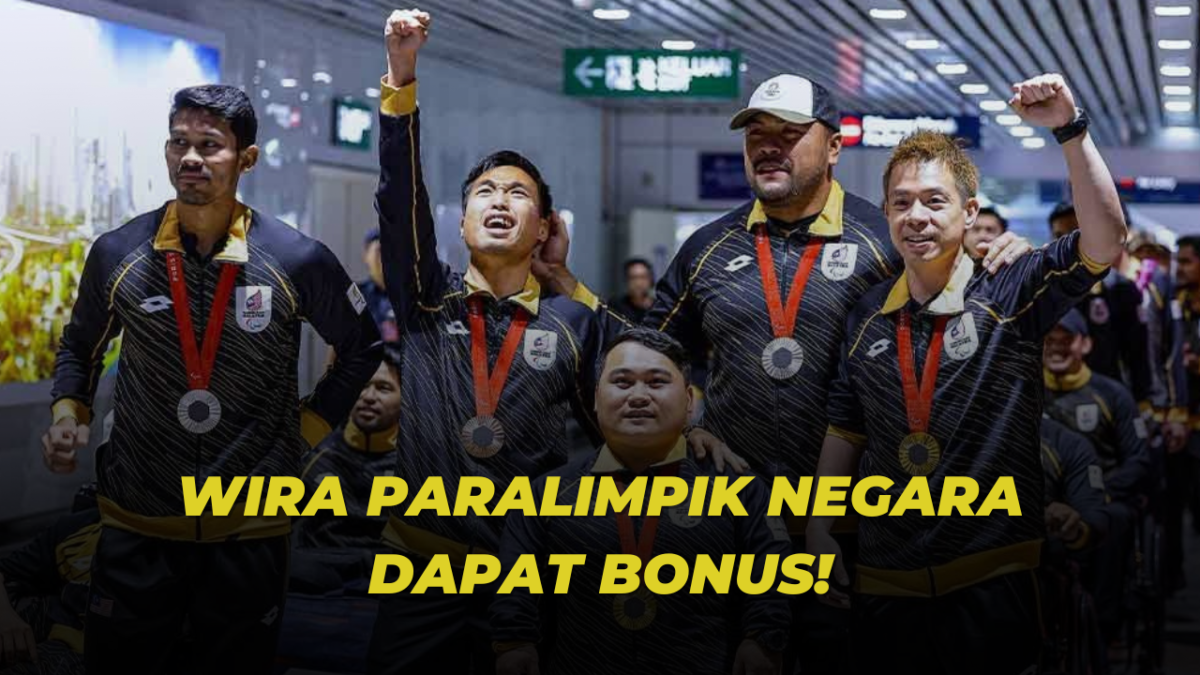 Wira Paralimpik Malaysia Dapat Bonus!