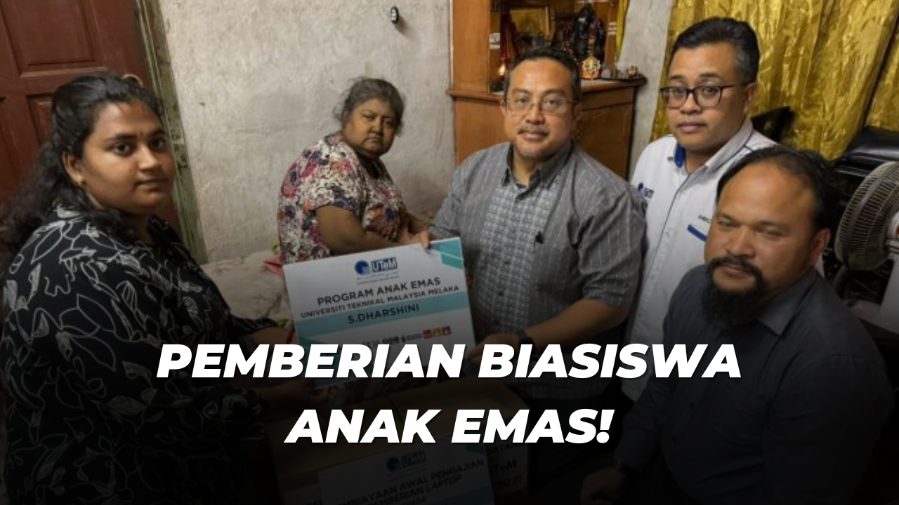 Biasiswa Anak Emas - Diberikan Kepada Dharshini