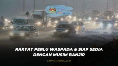 Rakyat Perlu Waspada & Siap Sedia Dengan Musim Banjir