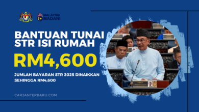 STR Isi Rumah 2025 - Kadar Bantuan Sehingga RM4,600