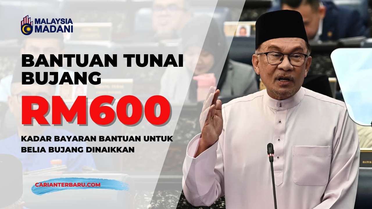 MySTR : Kadar Bantuan RM600 Untuk Kategori Bujang