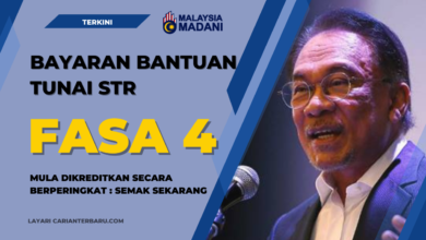 Bayaran Bantuan STR Fasa Keempat Dikreditkan Berperingkat