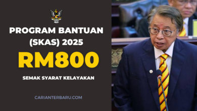 PROGRAM BANTUAN SKAS 2025 :INSENTIF SEHINGGA RM800