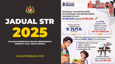 Jadual Bayaran STR 2025 : Bantuan Dikreditkan Berperingkat!