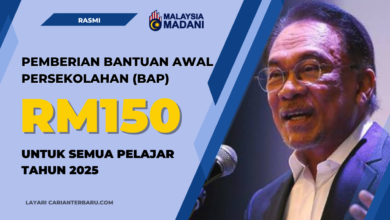 (RASMI) Bantuan Awal Persekolahan 2025 : RM150 Seorang