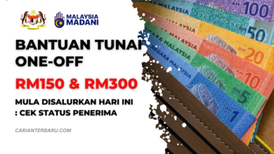 Bantuan RM150 & RM300 (One-Off) Mula Disalurkan Hari Ini