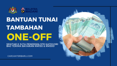 SARA One-off : 8 Juta Penerima STR Terima Bantuan