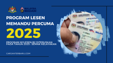 Program Lesen Memandu Percuma untuk Rakyat Malaysia 2025