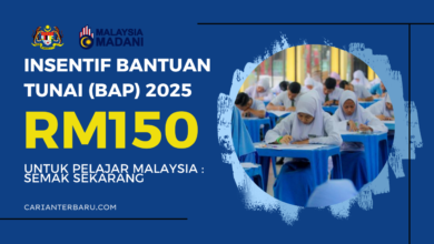 BAP 2025 : Bantuan RM150 Untuk Setiap Pelajar