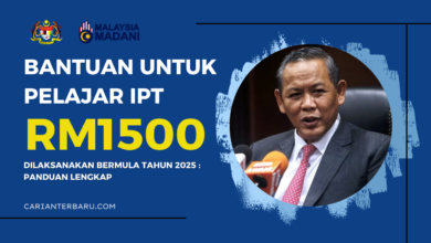 Bantuan RM1500 Untuk Pelajar IPT Bermula Tahun 2025