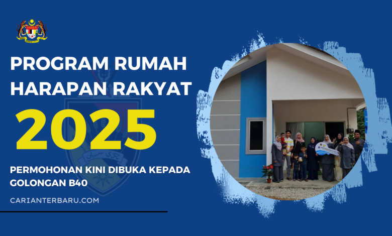 Program Rumah Harapan Rakyat (NS) : Permohonan Dibuka