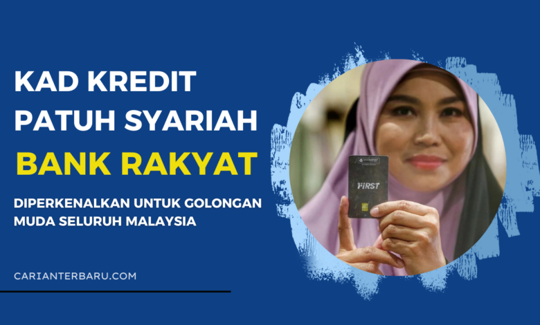 Kad Kredit Bank Rakyat Patuh Syariah untuk Golongan Muda