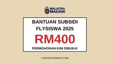 Bantuan Subsidi Flysiswa 2025 : Dinaikkan Kepada RM400